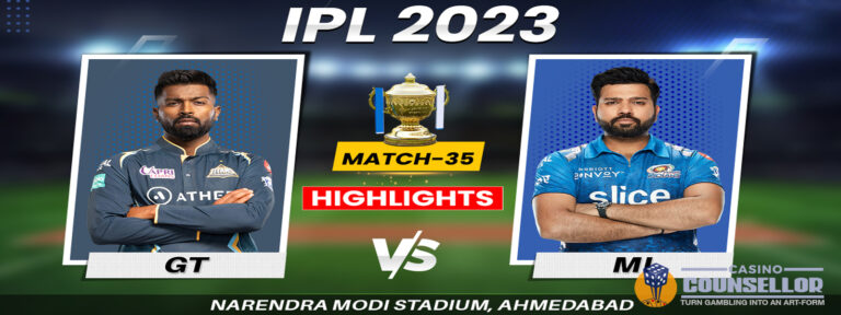 Match 35 IPL 2023: Mumbai Indians vs Gujarat Titans