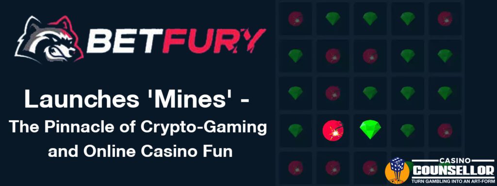 BetFury Launches ‘Mines’ – The Pinnacle of Crypto-Gaming