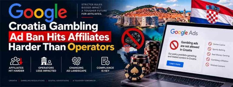 Google’s Croatia Gambling Ad Ban Hits Affiliates Harder Than Operators